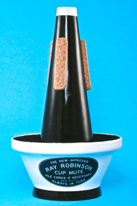 1950s Ray Robinson cup mute restored for Marcus Printus of the LCJO
